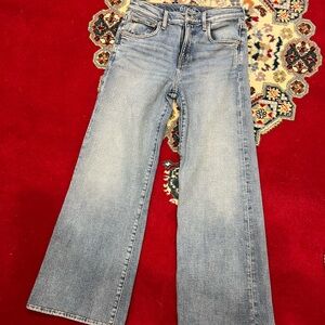 Etica Romi Mid Rise Wide Leg - Fairhaven - (hemmed to 28”)